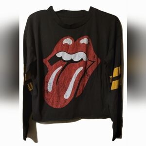 The Rolling Stones Iconic Graphic Long Sleeve Shirt